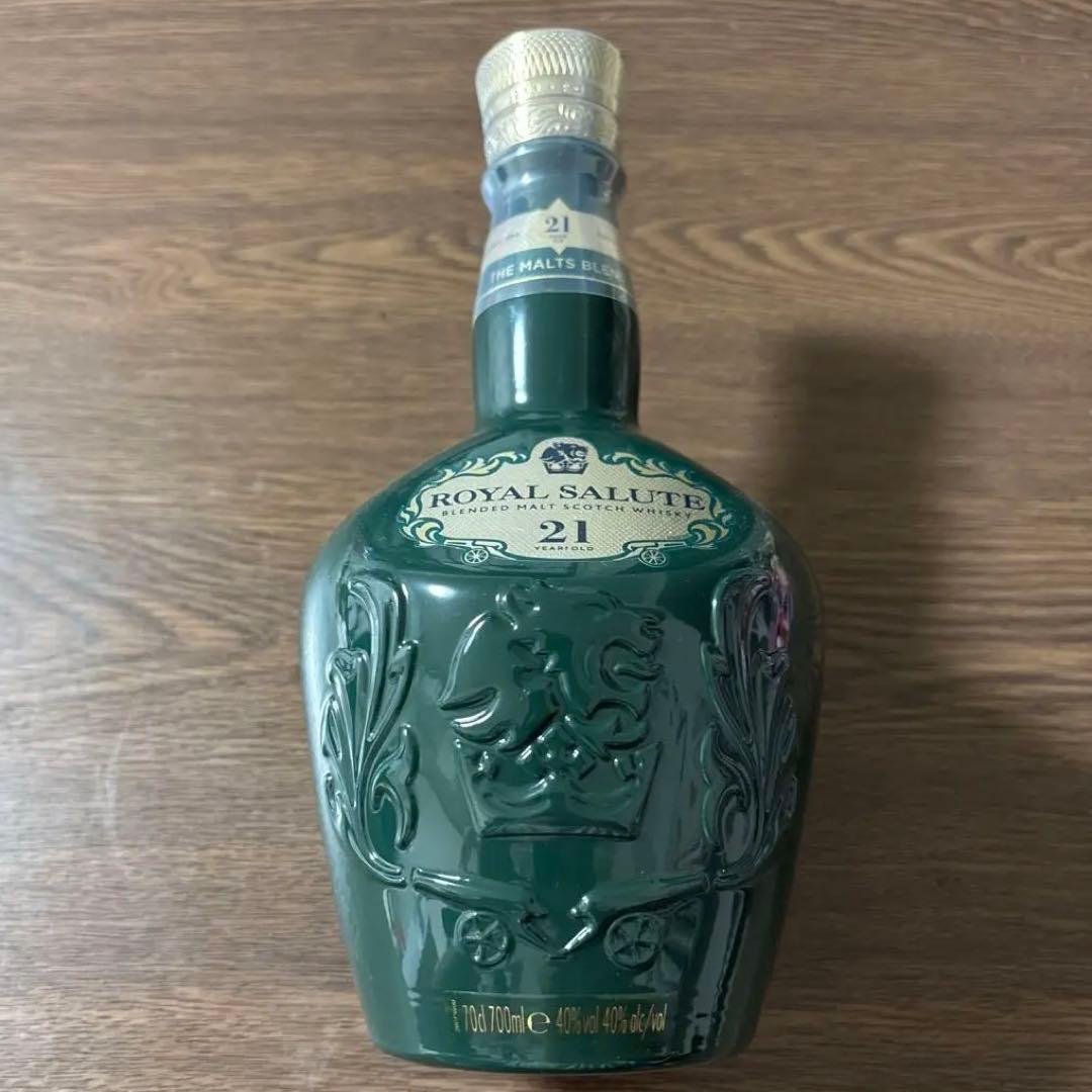  SALUTE 21年 ブレンデッドモルトウイスキー　緑