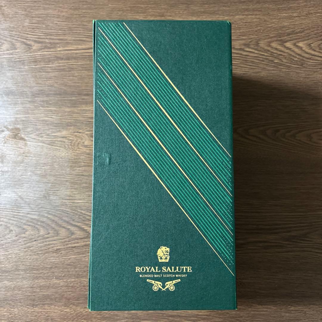  SALUTE 21年 ブレンデッドモルトウイスキー　緑