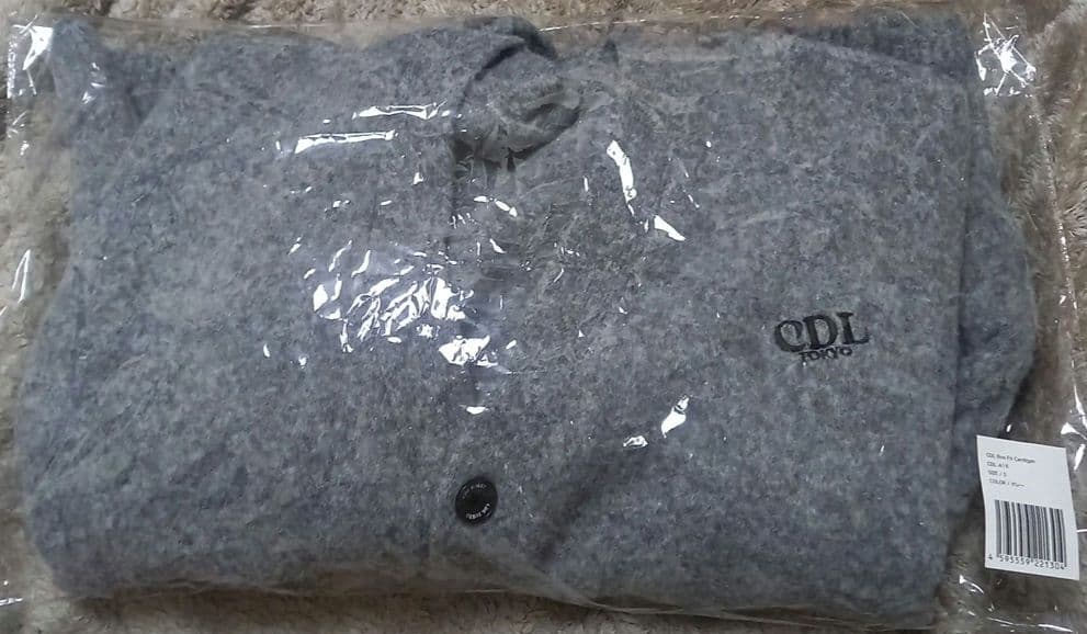 CDL Box Cardigan グレー Sサイズ CDL TOKYO