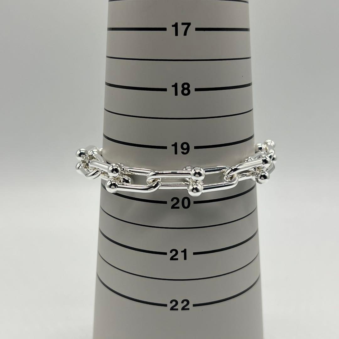 ティファニー TIFFANY ハードウェア ラージリンク ブレスレットAg925