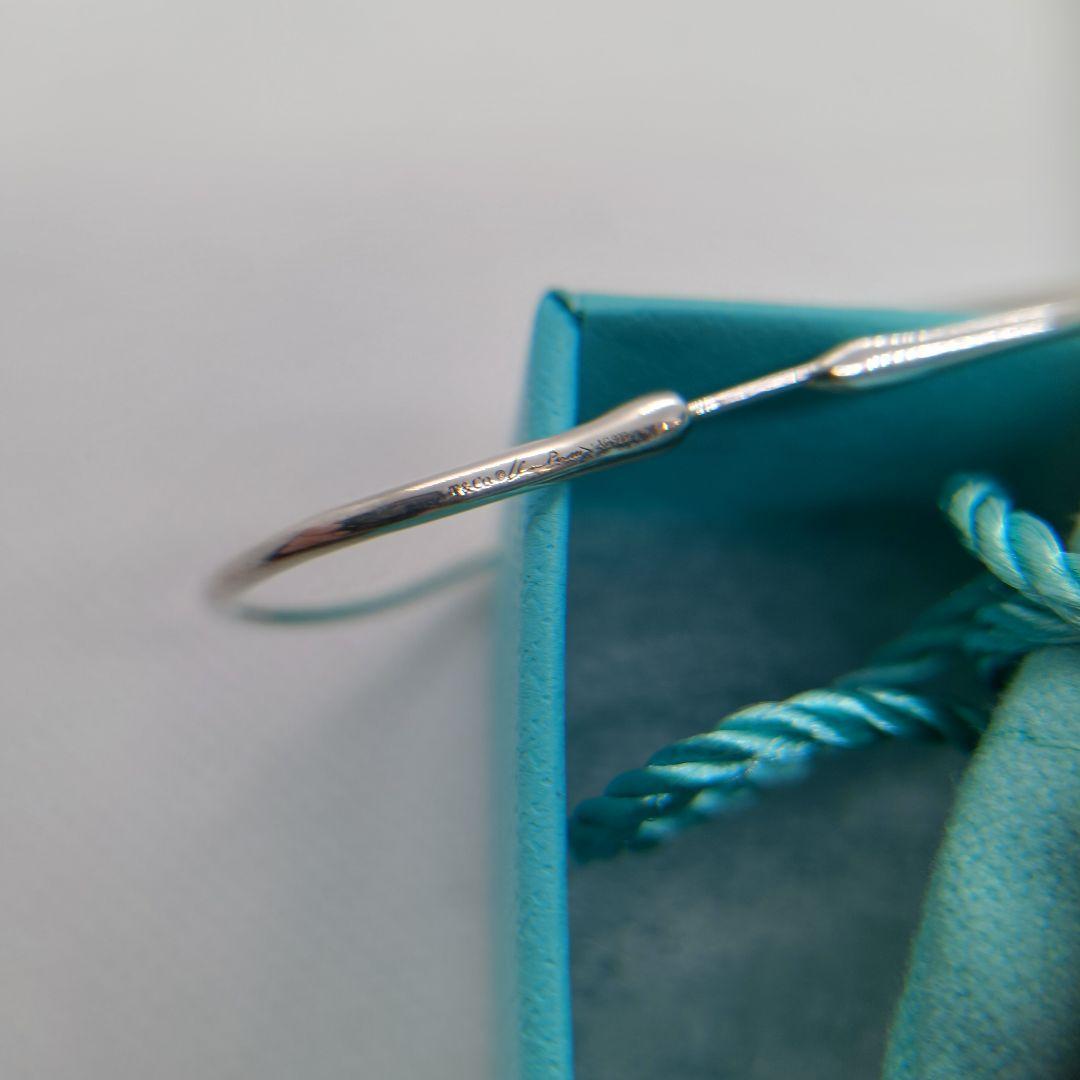 まりもり様　極美品✨️ティファニー　保存箱付き　オープンハート　フープ　ピアス