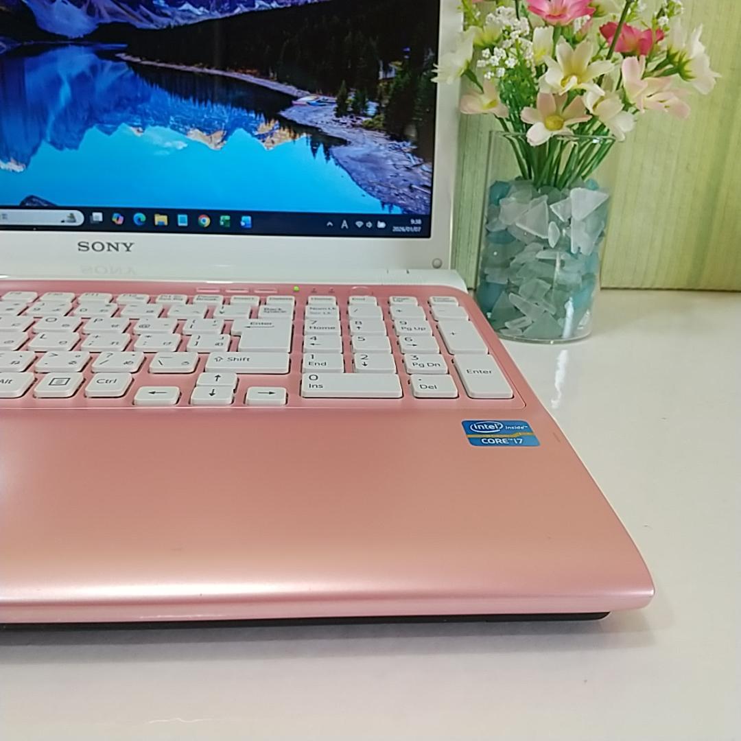 VAIOノートPC⭐i7⭐大容量SSD512GB⭐メモリ8GB⭐Office