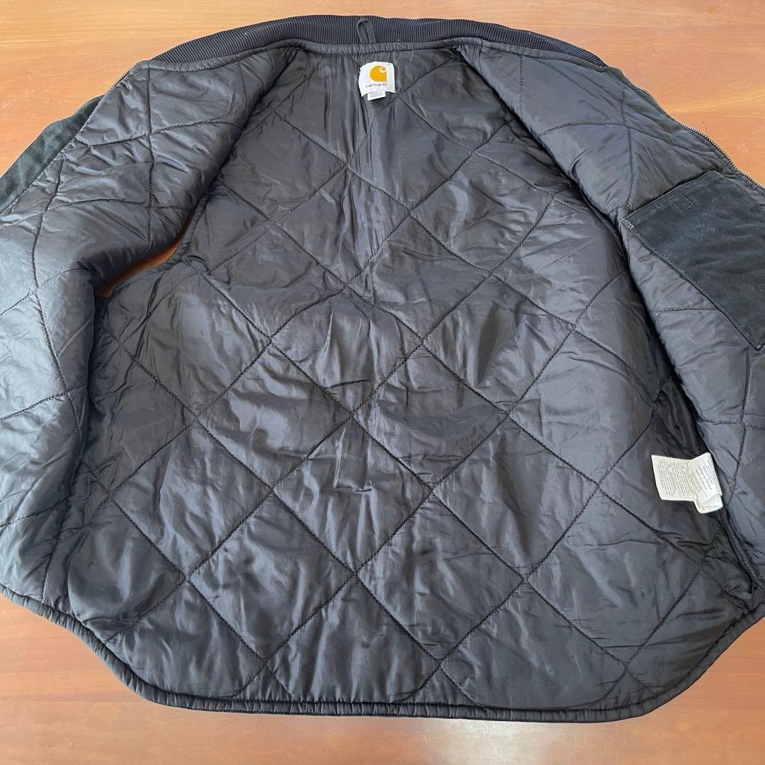 carhartt vtg ダックベスト V01 BLK★Lサイズ★ブラック