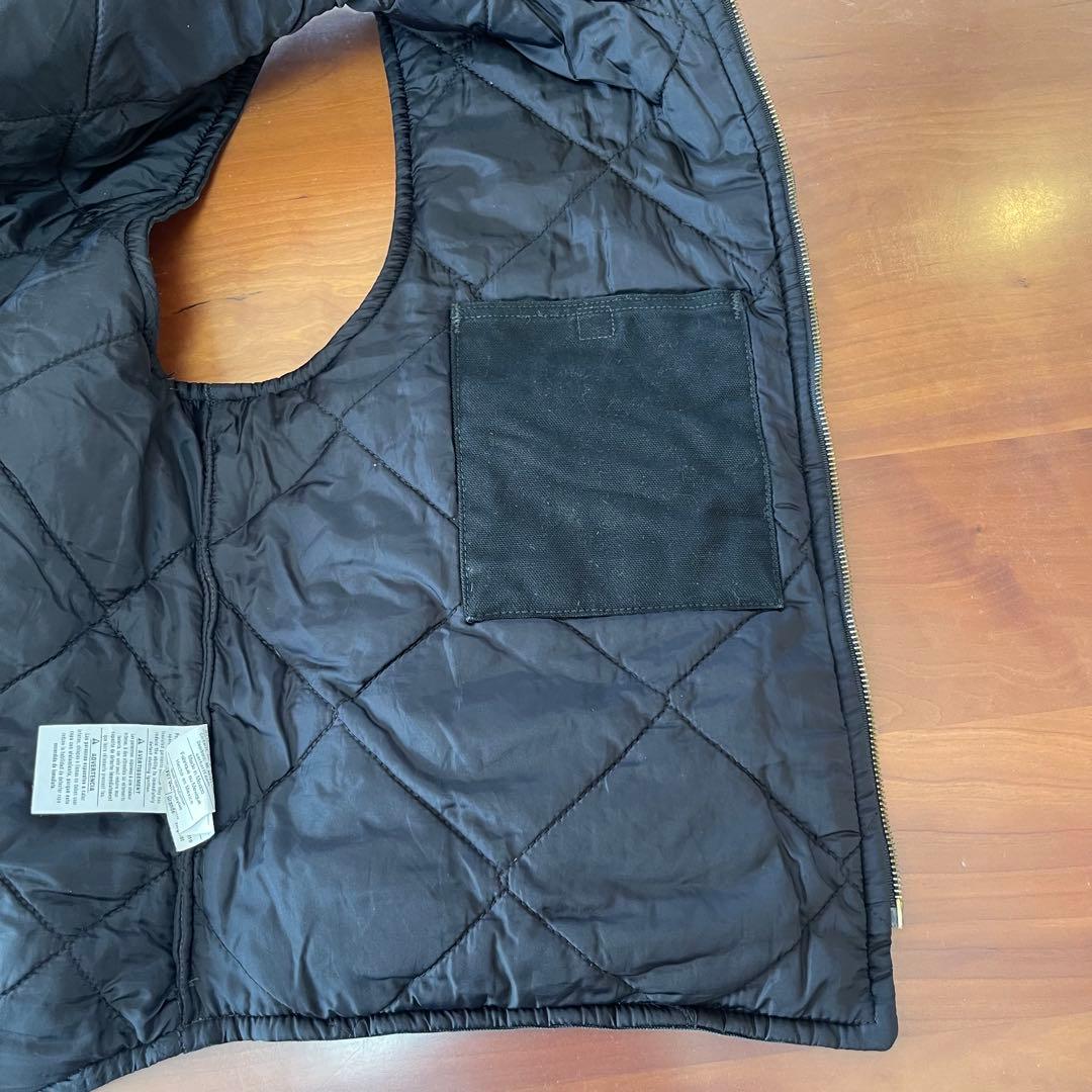 carhartt vtg ダックベスト V01 BLK★Lサイズ★ブラック