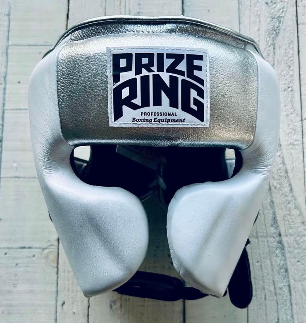 プライズリングヘッドギア　Pro training 白mサイズ