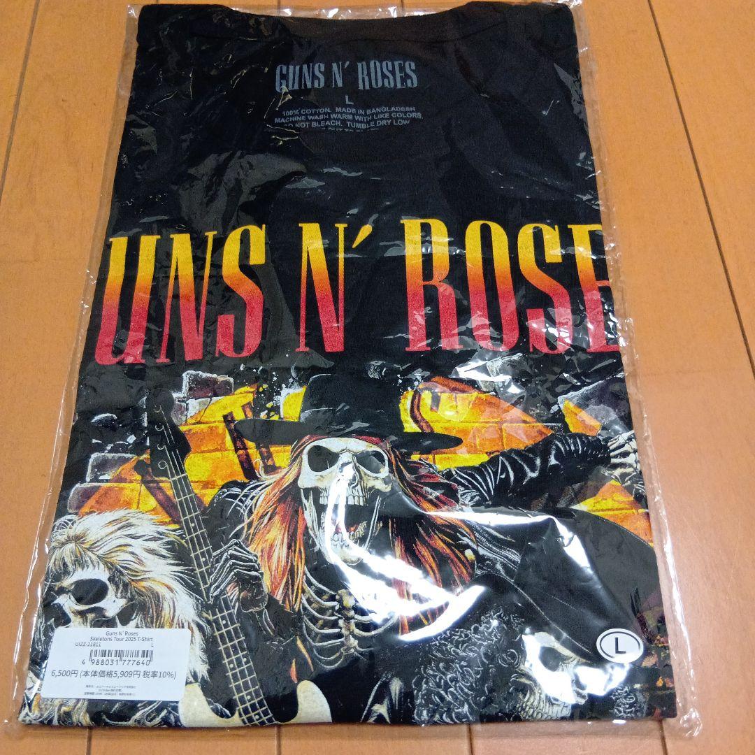 Guns N’ Roses★ガンズ＆ローゼズ★2025年来日公演Tシャツ★L