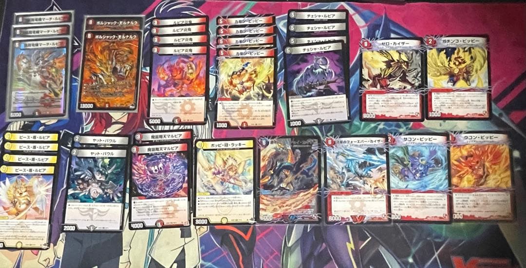 デュエマ　デイガファイアーバード＋デッキパーツ