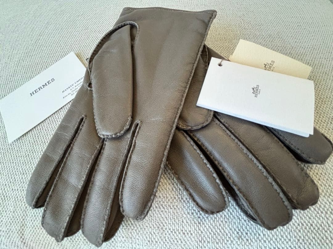 HERMES 手袋　ラム・カシミア　✳︎未使用品