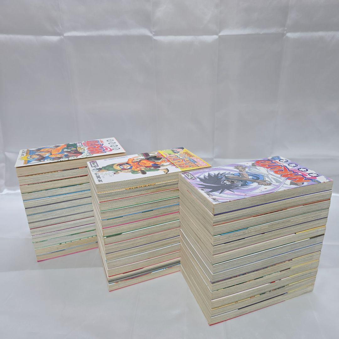 NARUTO 全72巻[完]+関連本2冊/全巻簡易クリーニング済み/N02