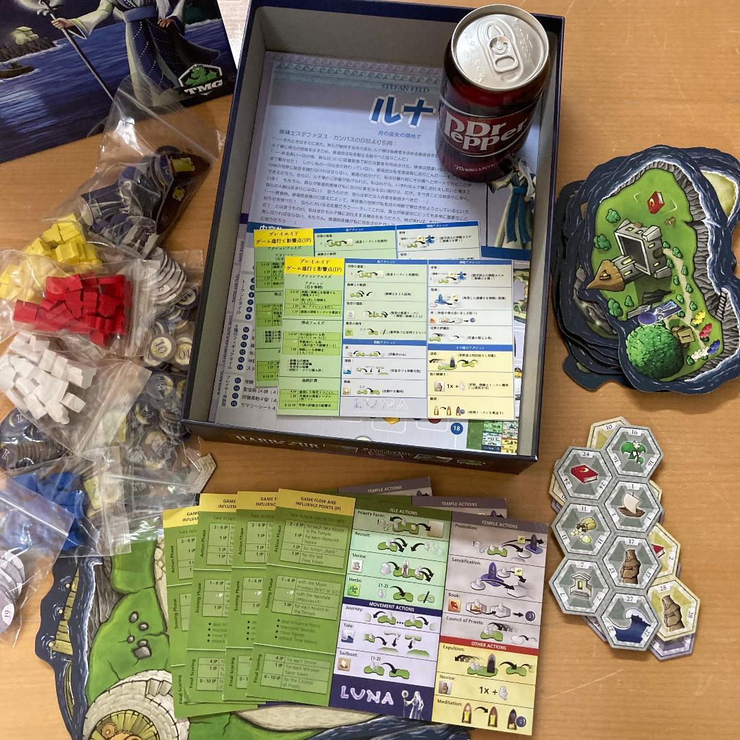 LUNA　ルナ　英語版　日本語化済　ボードゲーム