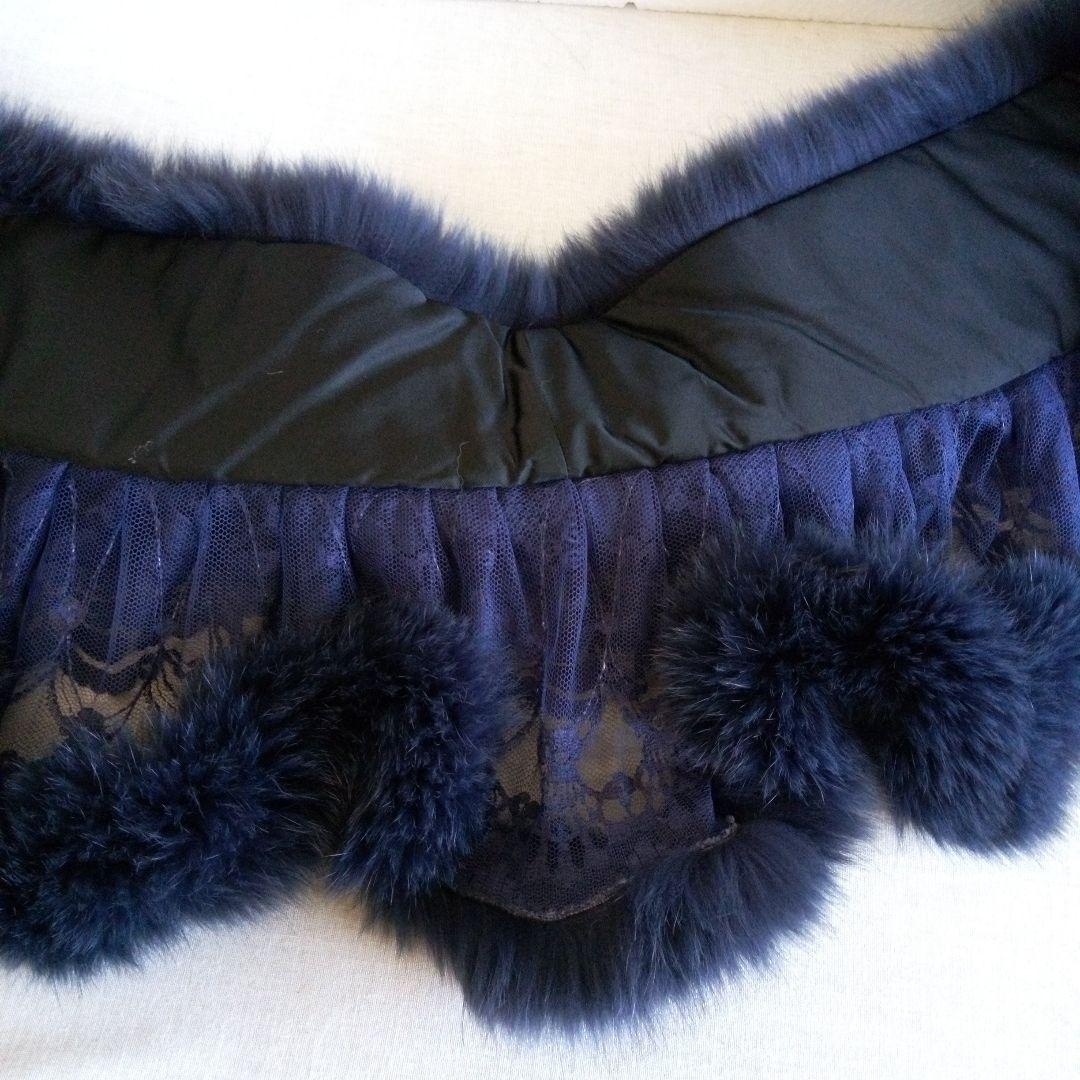 フォクス　レース付きストール