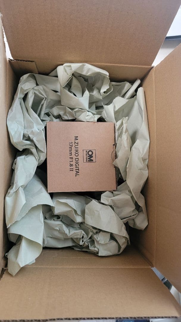 M.ZUIKO DIGITAL 17mm F1.8 II/BLK　交換レンズ