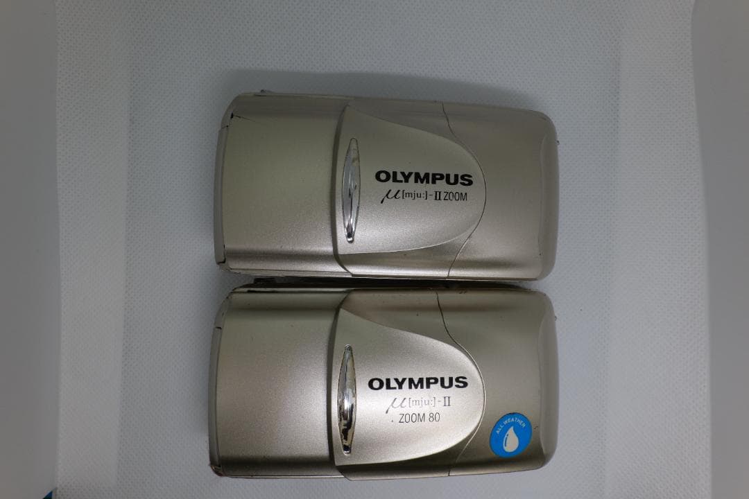 まとめ２台の　OLYMPUS μ[mju:]-II zoom