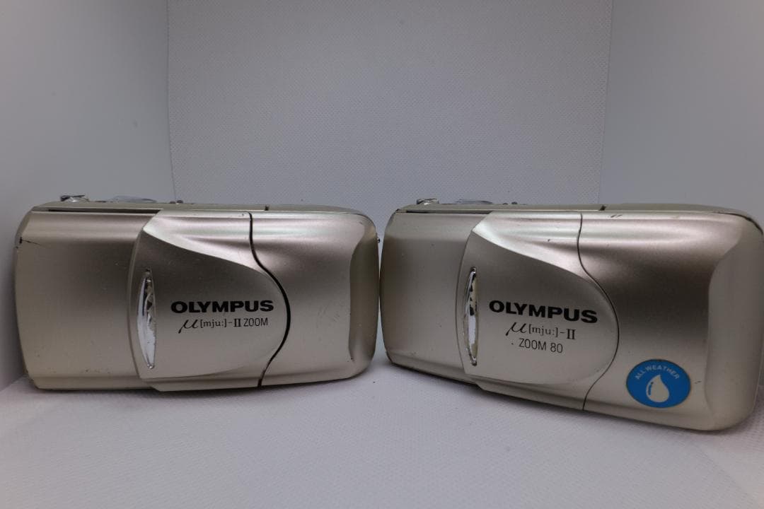 まとめ２台の　OLYMPUS μ[mju:]-II zoom