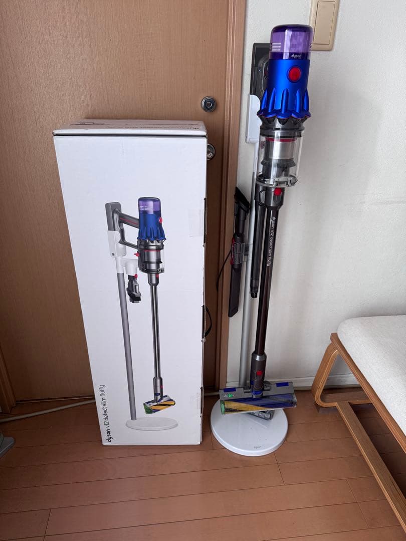 Dyson V12 Detect Slim fluffy SV20 完備品