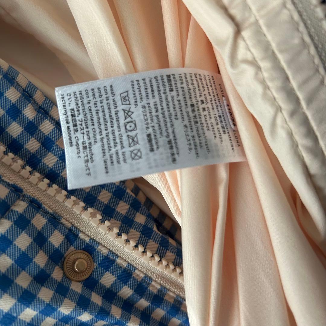 アウター TINY COTTONS VICHY PADDED OVERALL 4Y