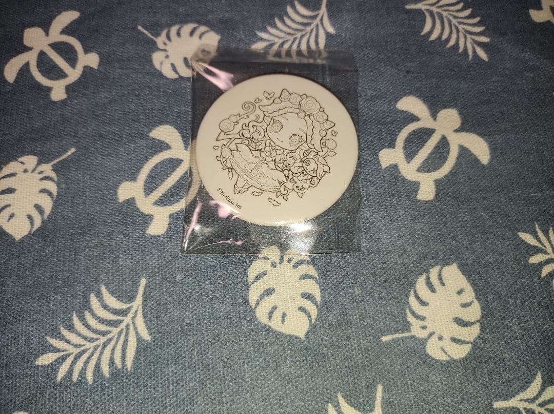 第五人格 スイパラ 線画缶バッジ 少女 4周年