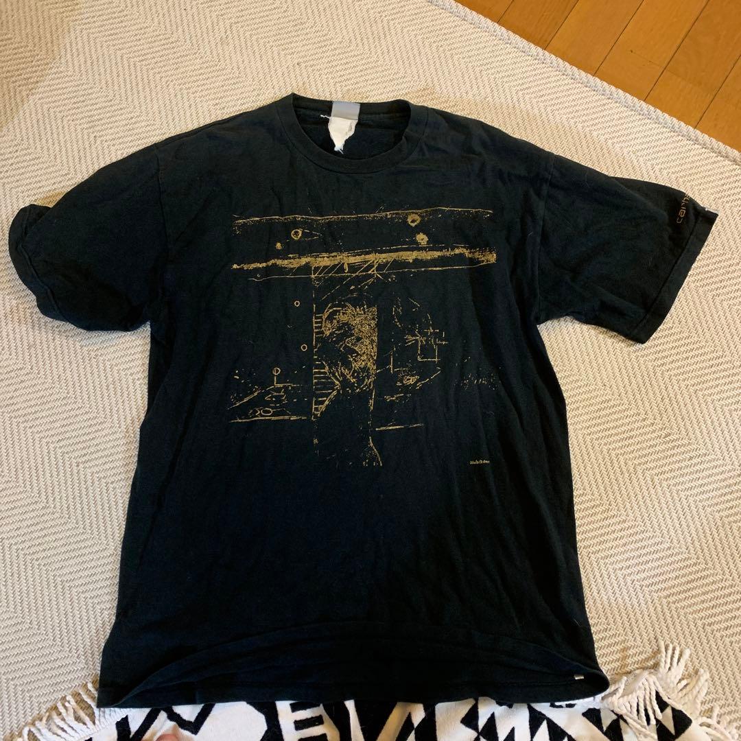 HYDE OUT PRODUCTIONS Tシャツ 黒　nujabes 古着