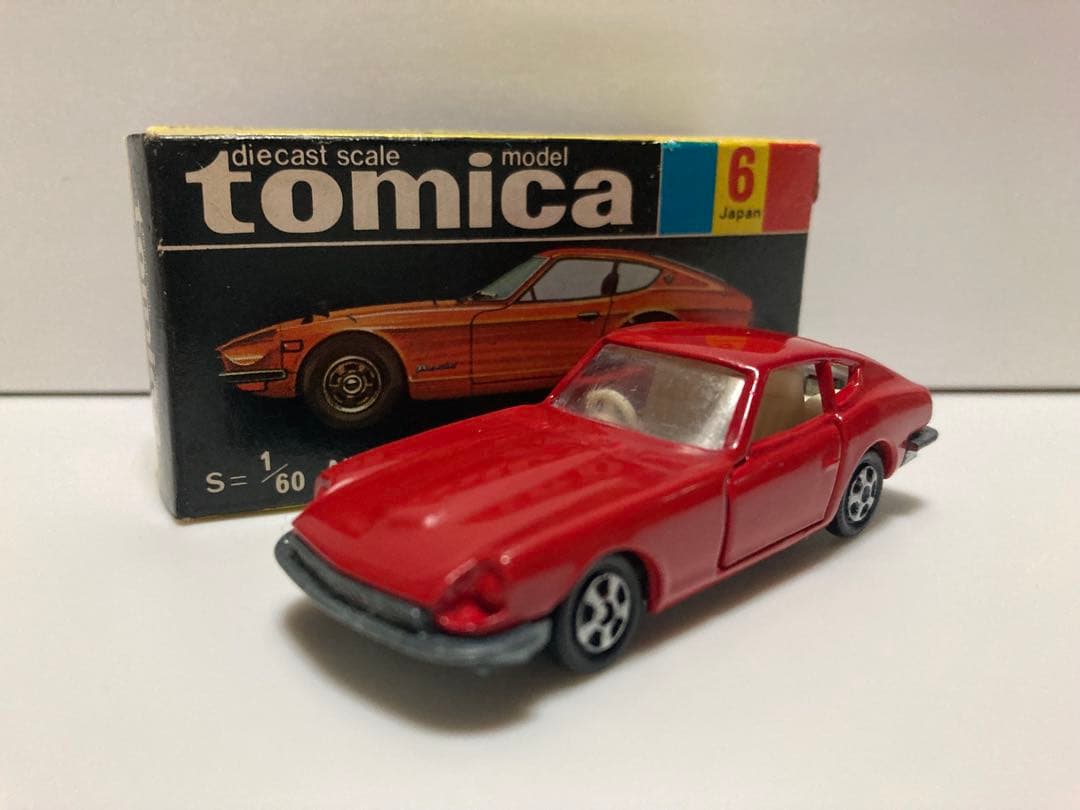トミカ　日本製　ニッサン　フェアレディZ432 1Aホイール 赤