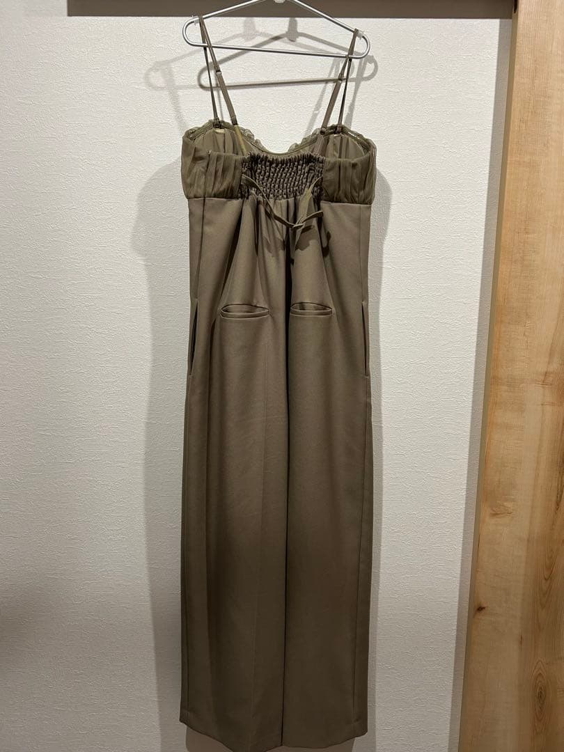 【AMERI】NET TULLE TOP LAYERED ROMPERS ドレス