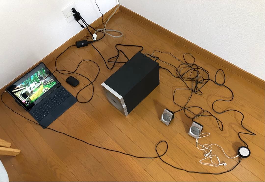 【使用品】BOSE Companion3 マルチメディアスピーカーシステム 一式