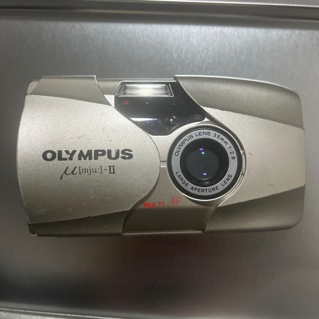 OLYMPUS μ[mju:]-II コンパクトフィルムカメラ 動作確認済み