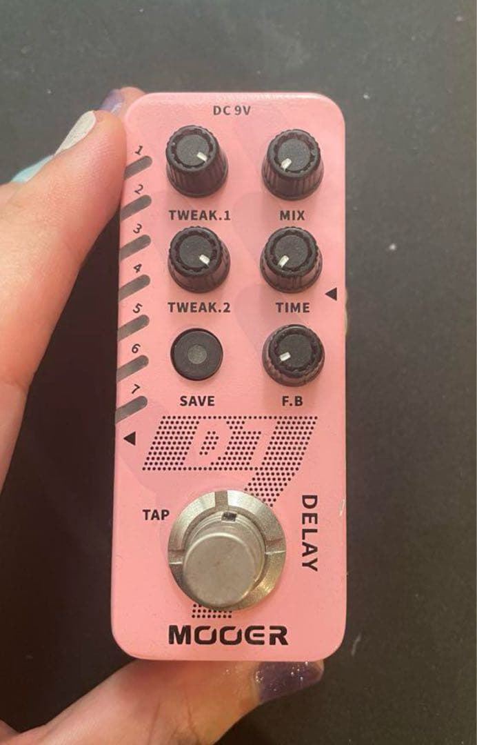 レアMOOER D7 エフェクター mod tape looper ペダル