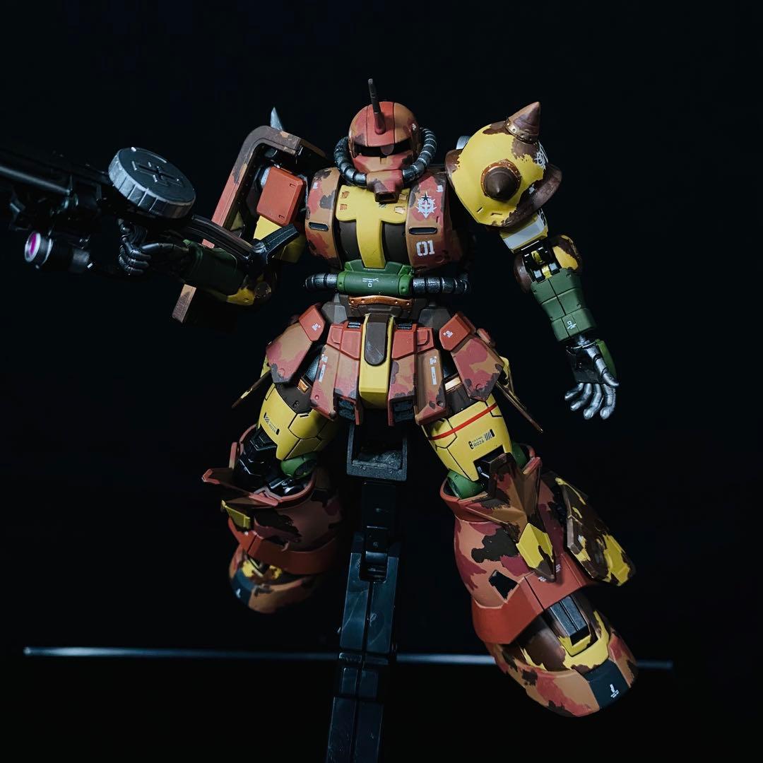 HG 機動戦士ガンダム ククルス・ドアンの島 高機動型ザク 地上用 (エグバ機)