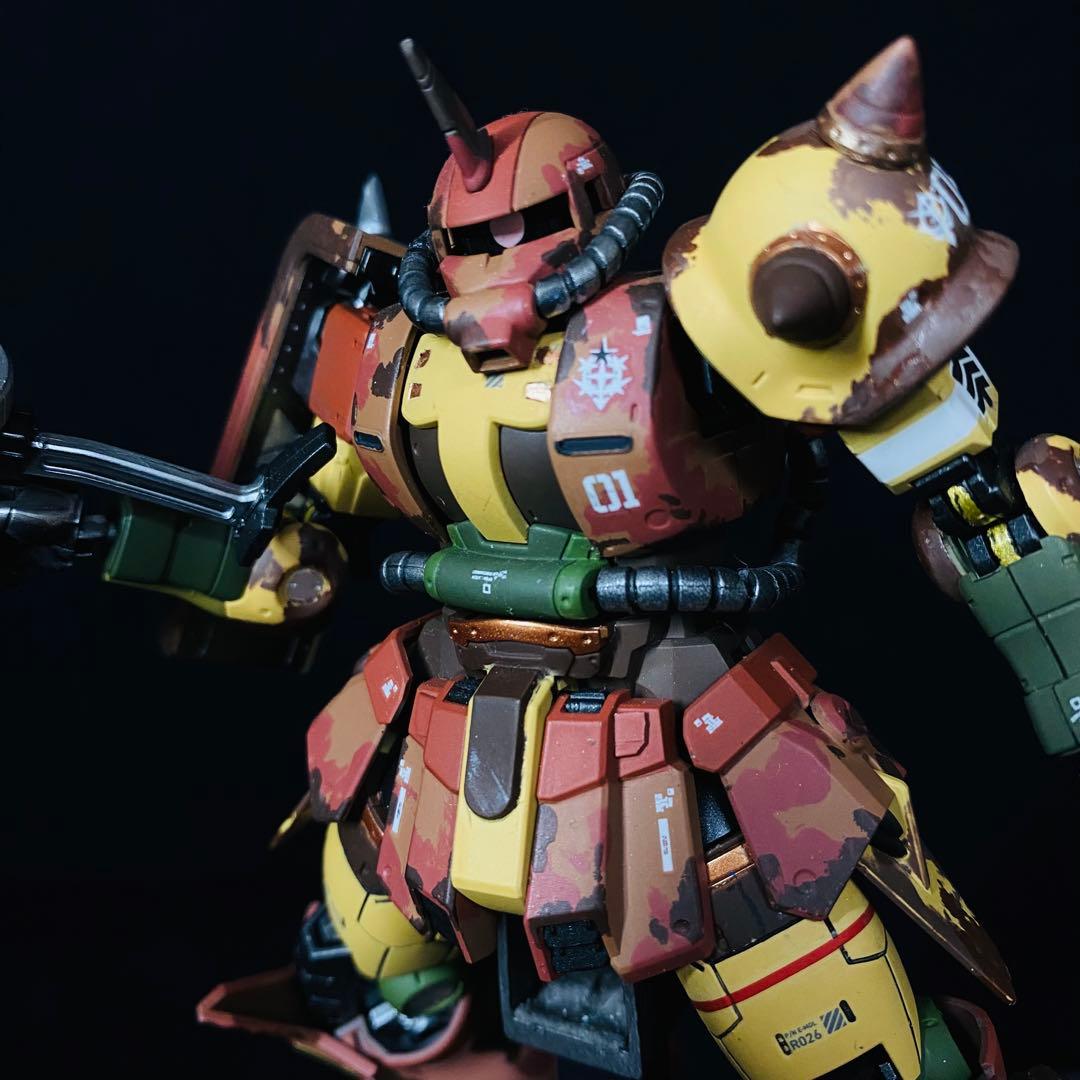 HG 機動戦士ガンダム ククルス・ドアンの島 高機動型ザク 地上用 (エグバ機)