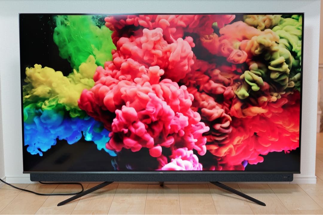 TCL 55C815 4K 量子ドット スマートテレビ サウンドバー搭載