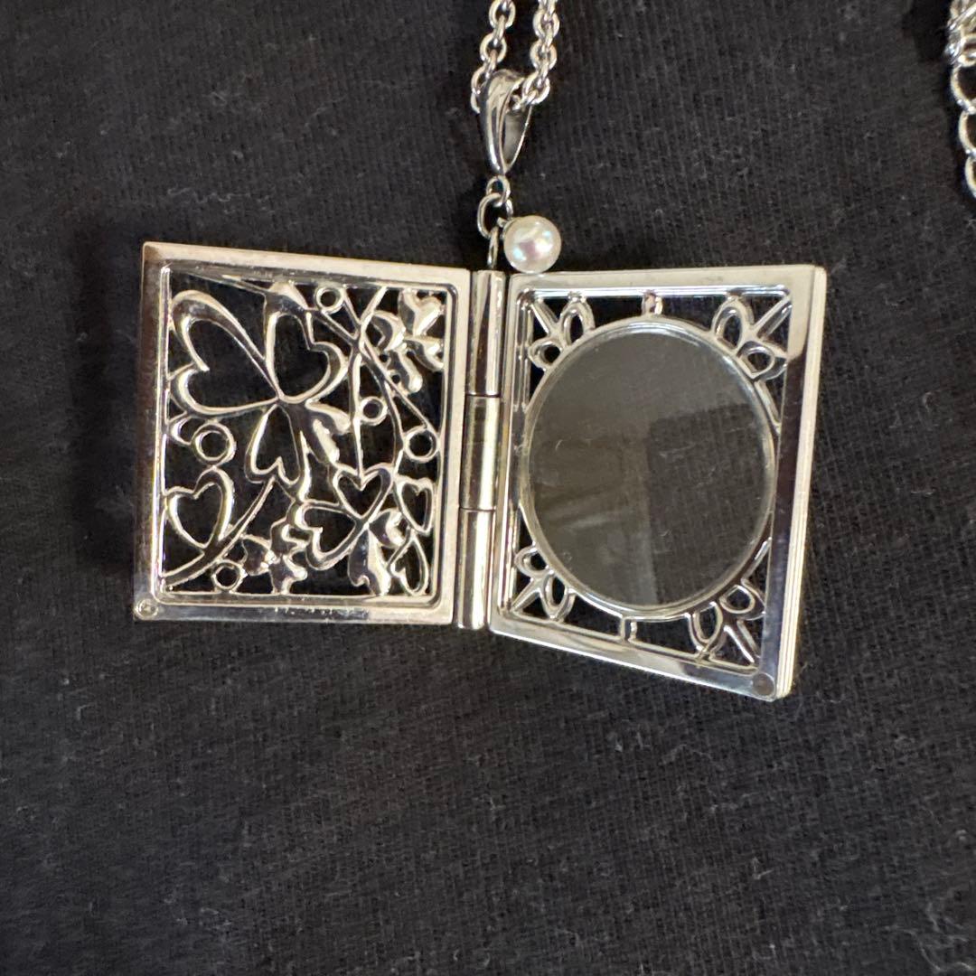 マキさん専用MIKIMOTO ペンダントルーペ あこやパール付 Book型