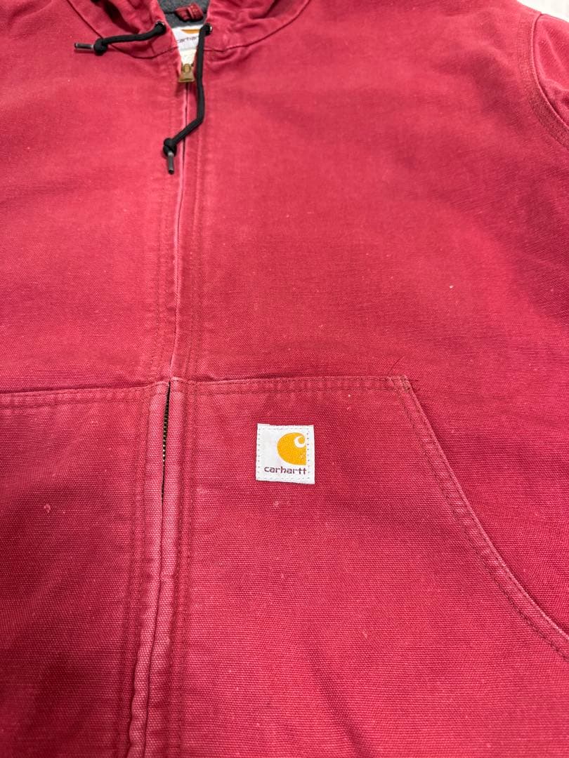 Carhartt カーハートアクティブジャケット赤色