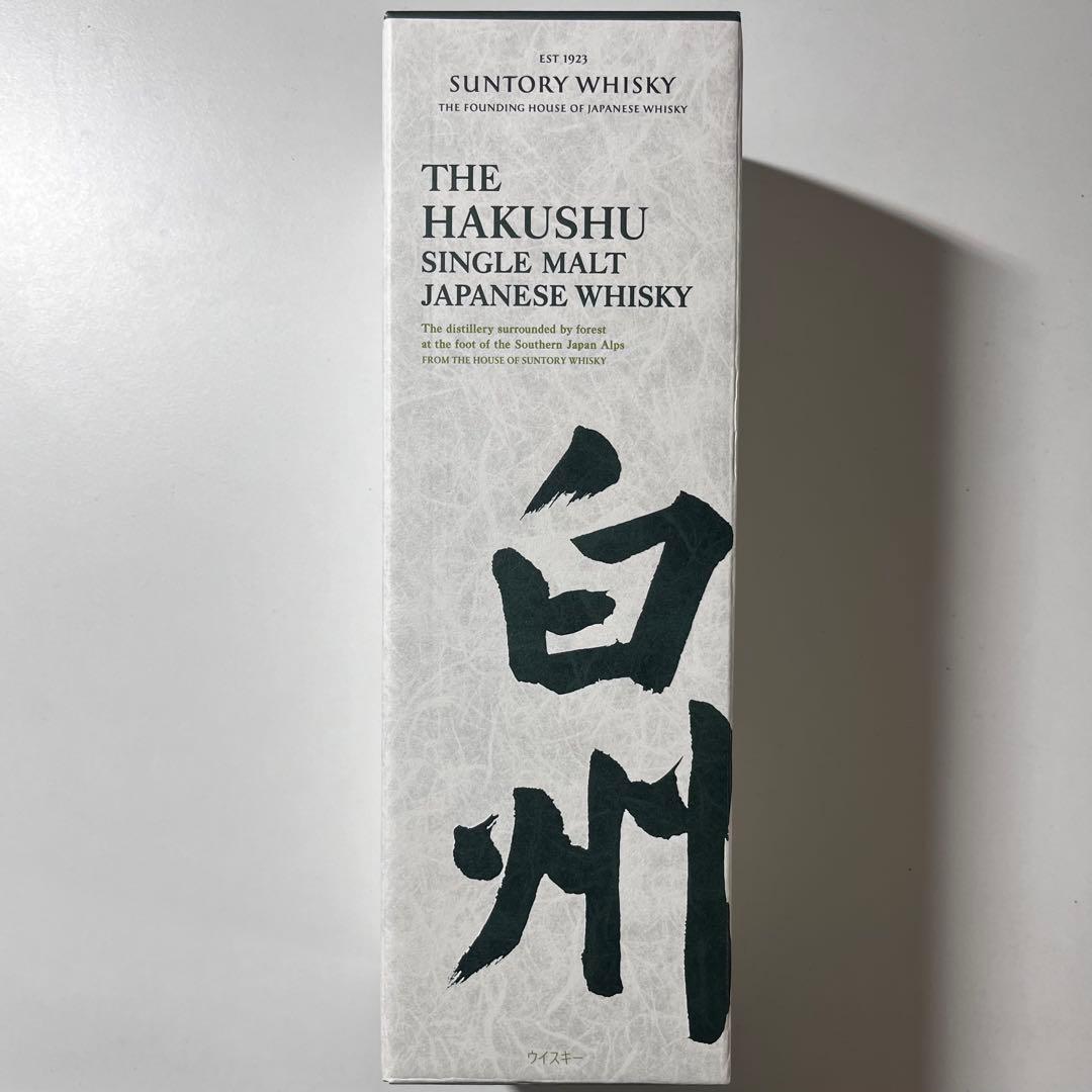 新品未開封 白州 シングルモルトウイスキー 700ml