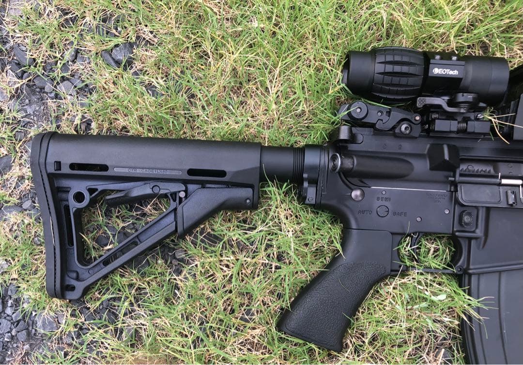 東京マルイ　ガスブローバックライフル　M4A1MWS 外装カスタム　マガジン6本