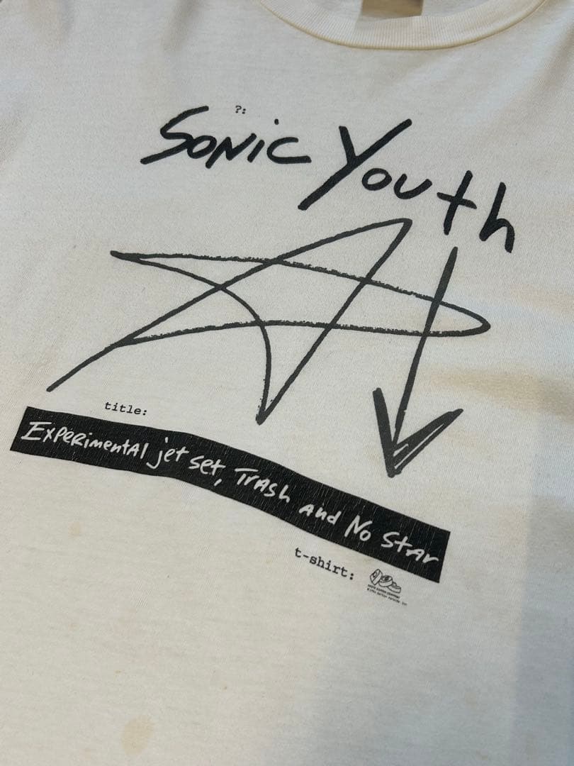 ミュージシャン 94's SONIC YOUTH T-shirt