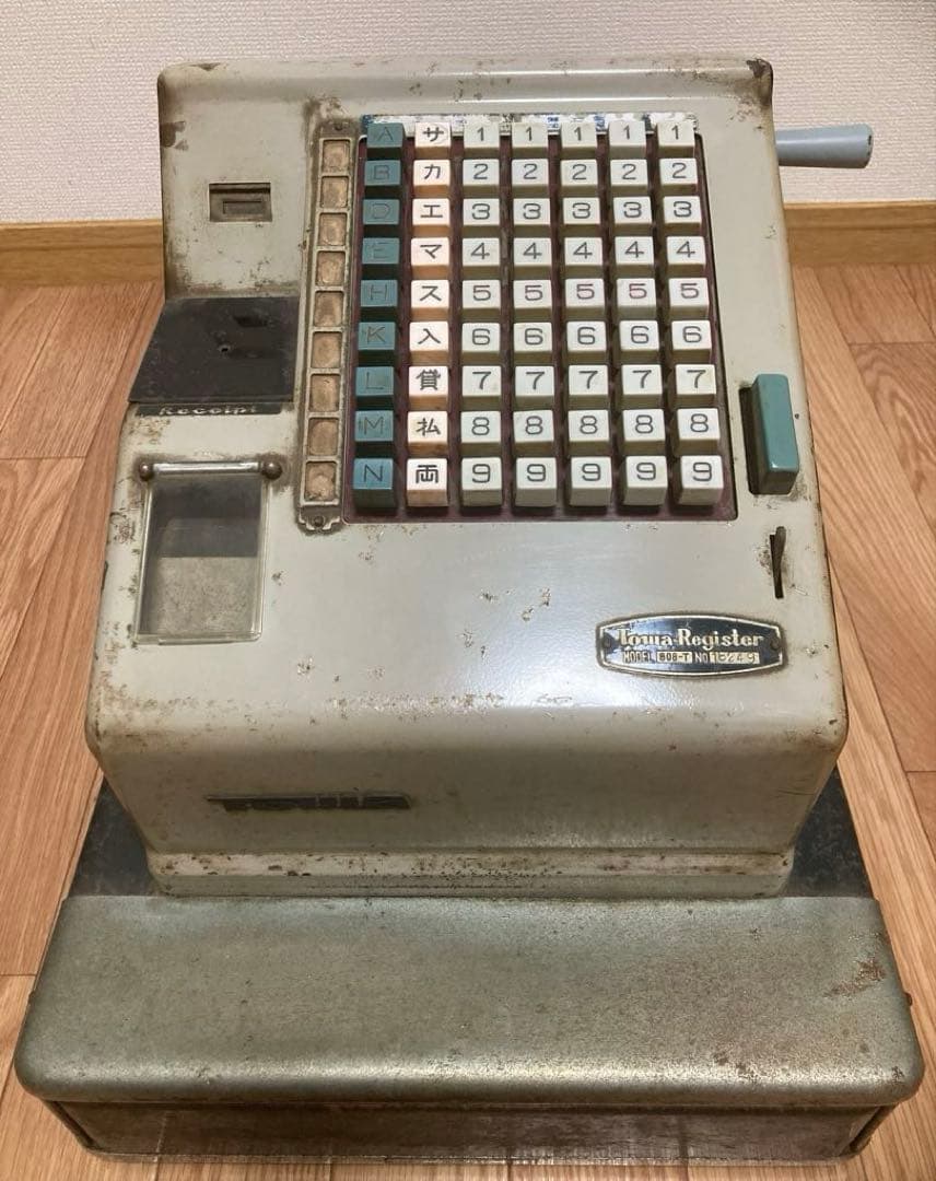 昭和レトロ TOWA レジスター　ジャンク品