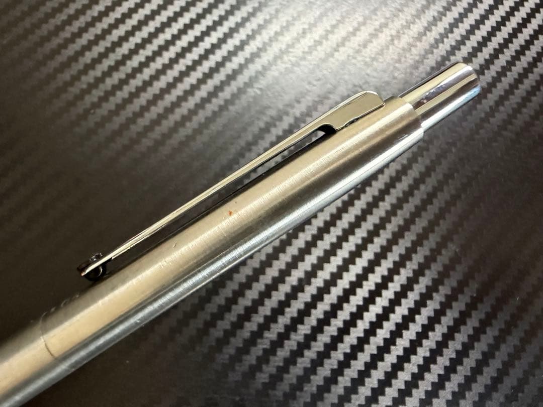 未使用に近い モンブラン ノブレススリムライン ボールペン ステンレス