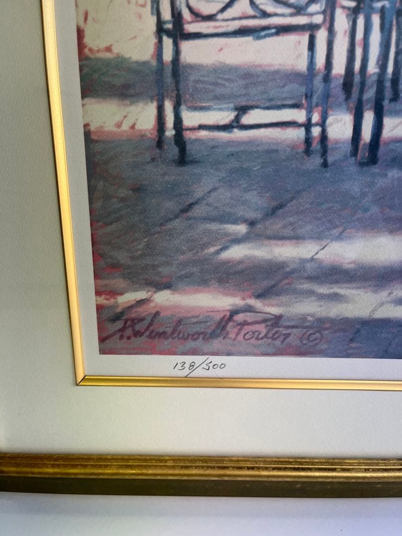 D. Wentworth Porter 水彩画 限定版138/500