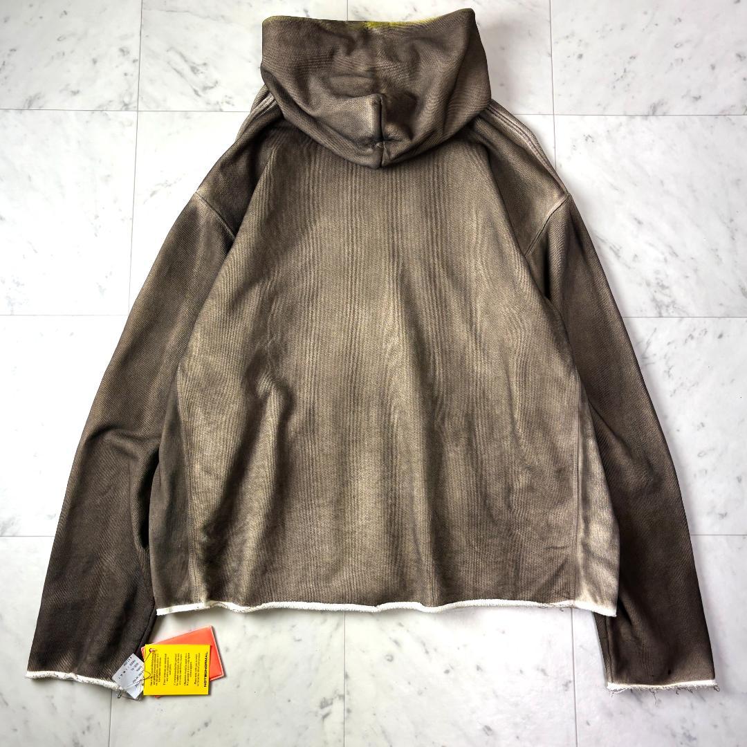 NOTSONORMAL オーバーサイズ フーディ XL アメリカ製 染め 綿