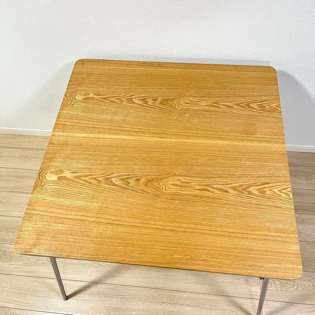 (つ26)イームズ 折りたたみ式 ダイニングテーブル DTM-2 正方形