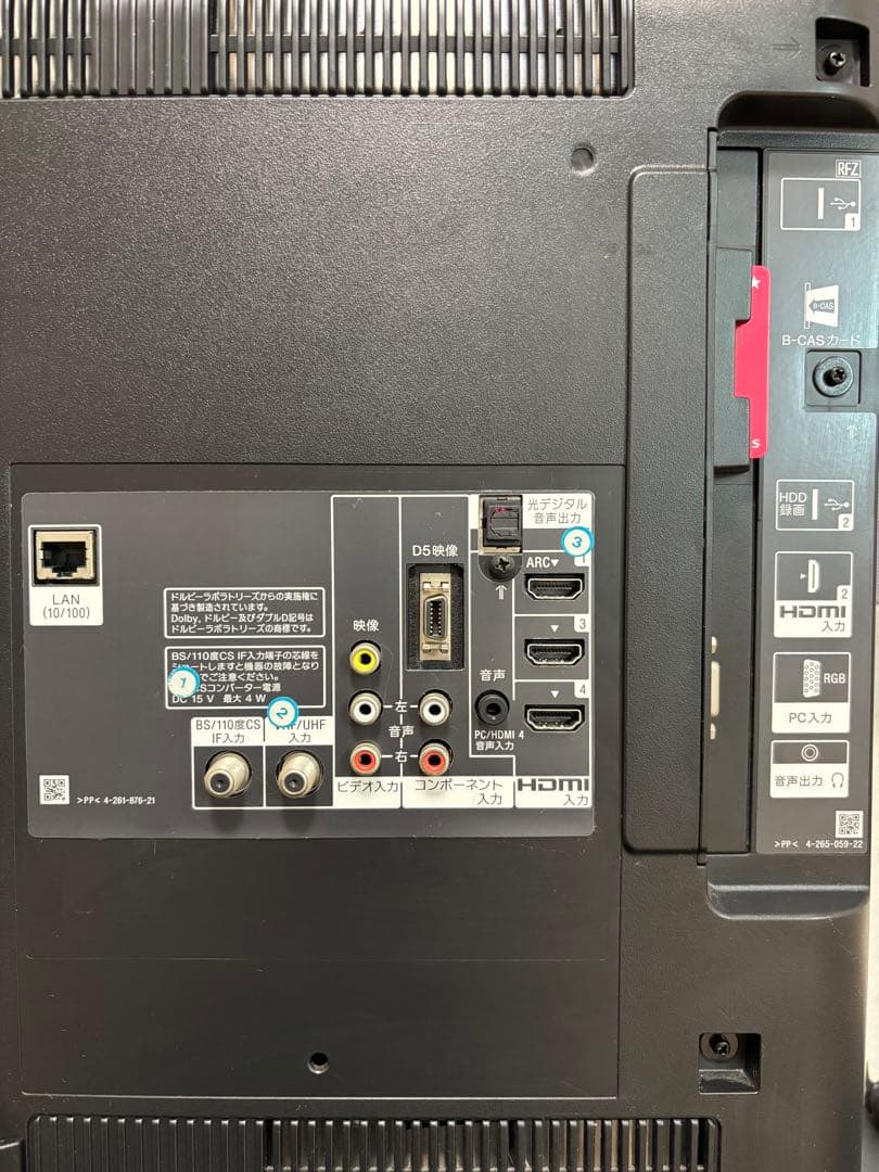 SONY BRAVIA KDL-32EX720 32インチフルハイビジョンテレビ