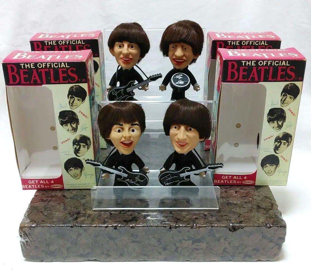 ビートルズ NEMS公認レムコ人形♣HENRI BENDELディスプレイセット