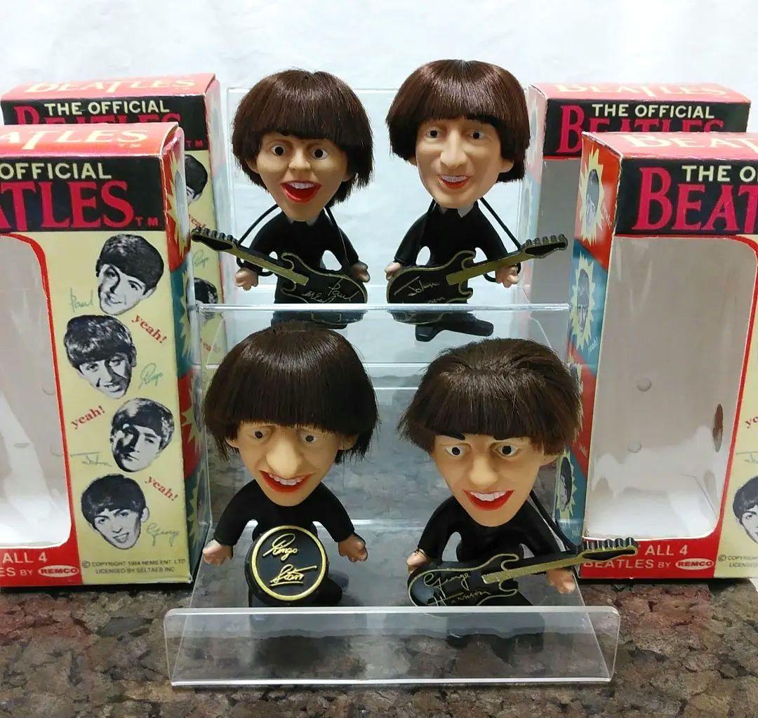 ビートルズ NEMS公認レムコ人形♣HENRI BENDELディスプレイセット