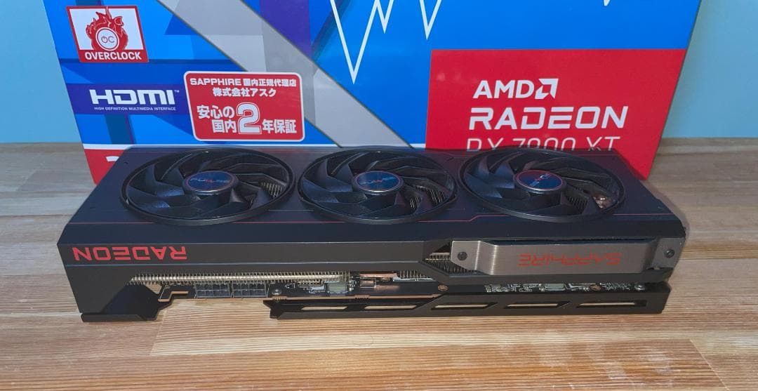 【美品、動作品】AMD Radeon RX 7900 XT
