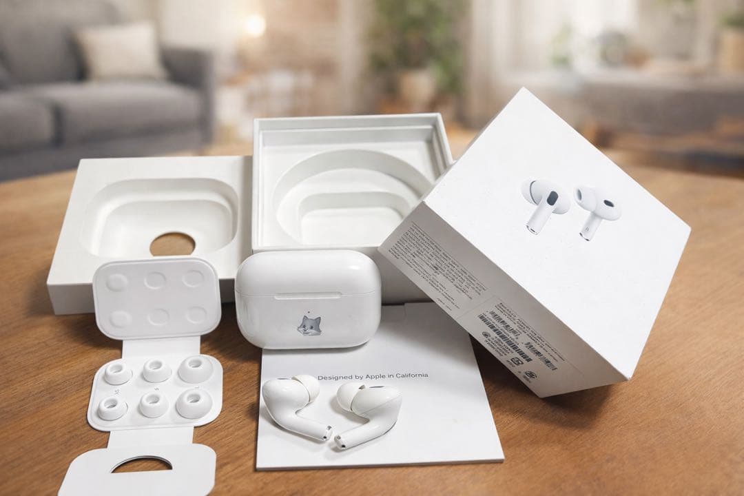 Apple AirPods Pro 本物　本体　第2世代　消毒済
