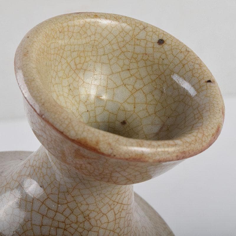 朝鮮美術　李朝　白磁　徳利　時代箱　M　R9399