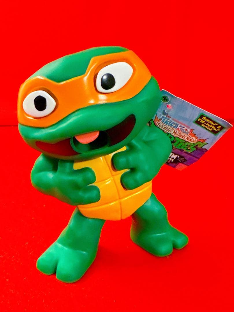 タートルズ ミュータントパニック げっぷ版 ソフビ フィギュア セット