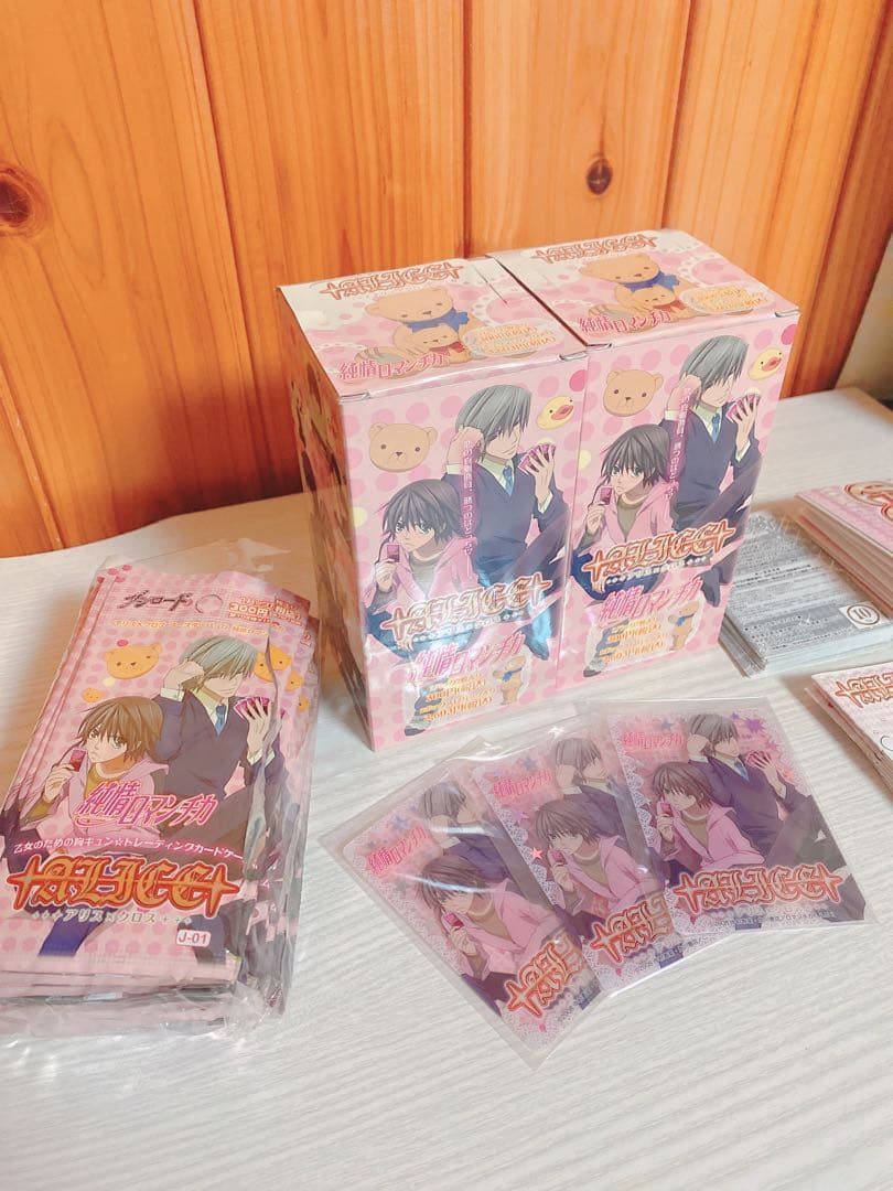 【超希少】純情ロマンチカ　アリスクロストレーディングカードゲーム　202枚＋箱等