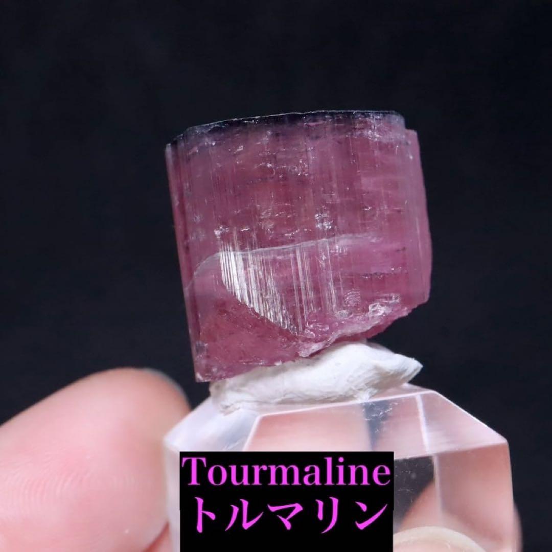 バイカラートルマリン 結晶 電気石 10.9g T725 鉱物　天然石　原石