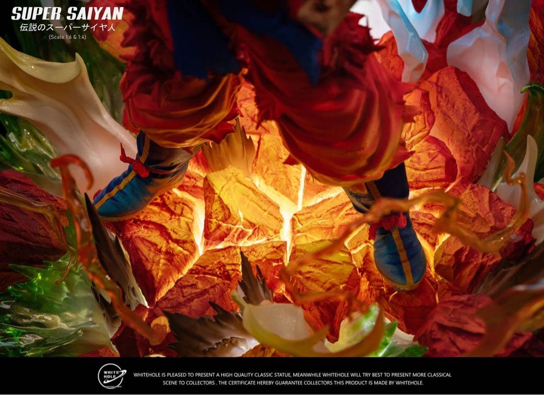 ☆稀少 WH studio 孫悟空 伝説の超サイヤ人 フィギュア ガレージキット